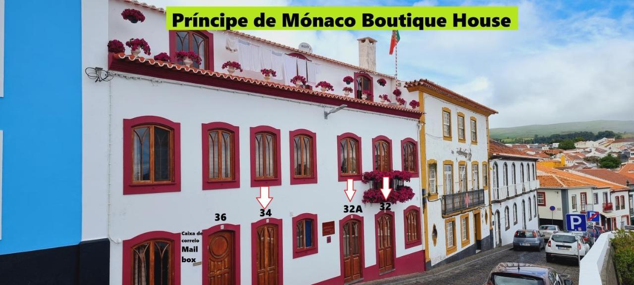 הוילה Angra do Heroísmo Principe De Monaco Boutique House מראה חיצוני תמונה